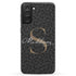 Monogram Personalized Dark Leopard Galaxy Case
