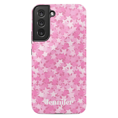 Stars Camo Custom Name Galaxy Case