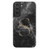 Monogram Personalized Black Marble Galaxy Case