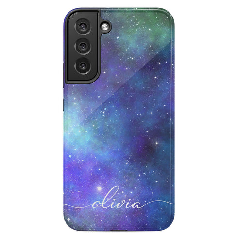 Galaxy Space Personalized Name Galaxy Case
