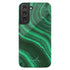 Malachite Marble Agate Custom Name Galaxy Case