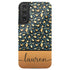 Golden Leopard Personalized Name Galaxy Case
