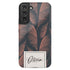 Boho Flowers Custom Name Galaxy Case