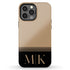 Large Custom Initials iPhone Case - Centered