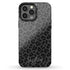 Dark Leopard Custom Name iPhone Case