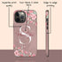 Cherry Blossom Monogram Personalized iPhone Case