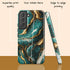 Cracked Marble Custom Initials Galaxy Case