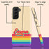 LGBTQ Pride Rainbow Custom Retro Name Galaxy Case