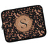 Tortoiseshell Monogram Custom Name Laptop Sleeve