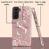 Cherry Blossom Monogram Personalized Galaxy Case