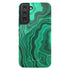 Malachite Marble Agate Custom Name Galaxy Case