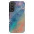 Colorful Abstract Oil Paint Custom Initials Galaxy Case