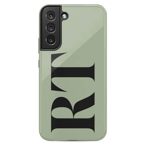 Oversized Custom Initials Galaxy Case