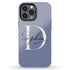 Monogram Personalized Light Solid iPhone Case