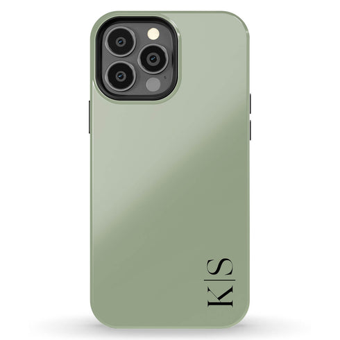 Custom Initials iPhone Case - Vertical