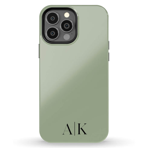 Custom Initials iPhone Case - Centered