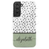 Delicate Dots Custom Name Galaxy Case