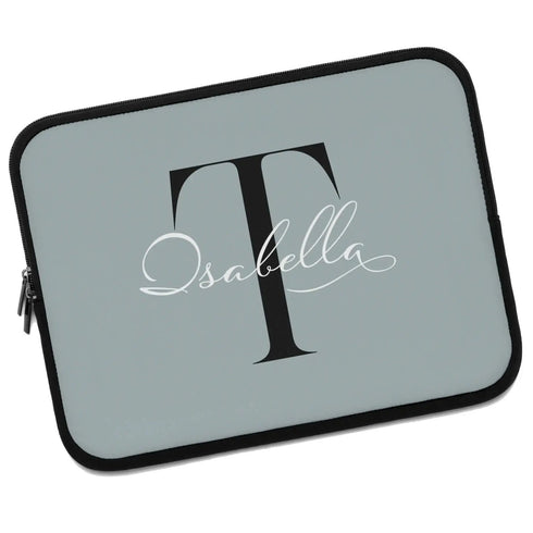 Monogram Name Laptop Sleeve