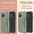 Personalized Name Calligraphy & Dots iPhone Case