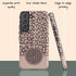 Boho Leopard Personalized Monogram Galaxy Case