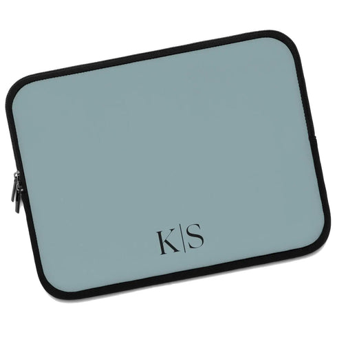 Custom Initials Laptop Sleeve - Centered