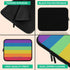 LGBTQ Rainbow Custom Name Laptop Sleeve