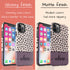 Spotted Dots Custom Name iPhone Case