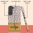 Spotted Dots Custom Name Galaxy Case
