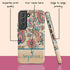 Oriental Paisley Personalized Galaxy Case