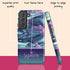 Alcohol Ink Patterns Custom Name Galaxy Case