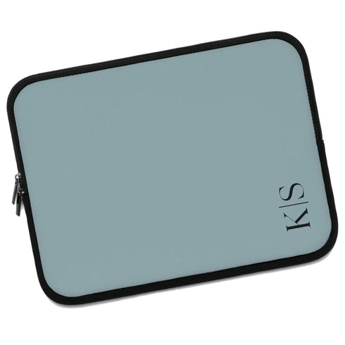 Custom Initials Laptop Sleeve - Vertical