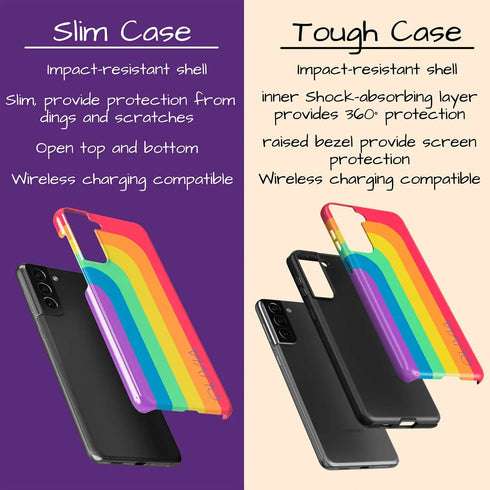 LGBTQ Pride Flag Rainbow Custom Name Galaxy Case