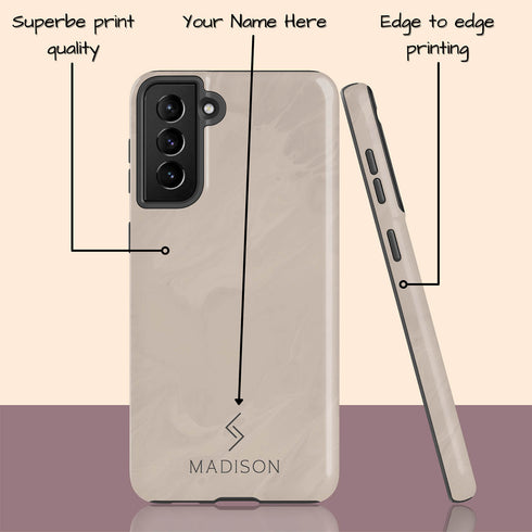 Cycle of Life Symbol Custom Name Galaxy Case