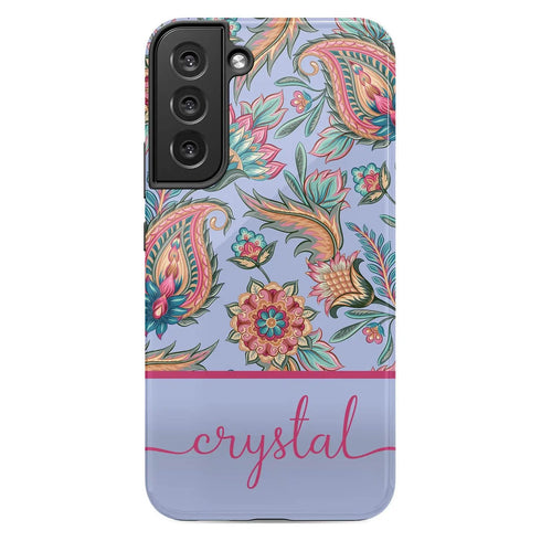 Oriental Paisley Personalized Galaxy Case