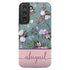 Custom Name Floral Galaxy Case