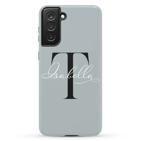 Monogram Personalized Solid Galaxy Case