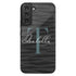 Monogram Personalized Dark Zebra Galaxy Case