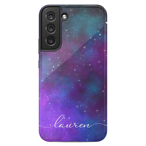 Galaxy Space Personalized Name Galaxy Case