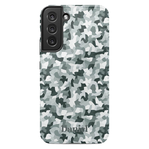 Army Camo Custom Name Galaxy Case