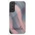 Acrylic Brushstrokes Custom Name Galaxy Case