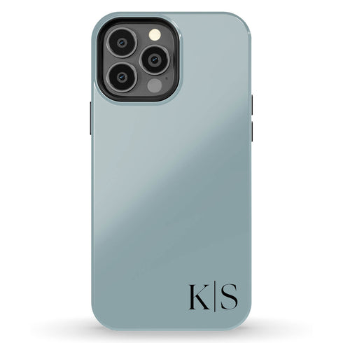 Custom Initials iPhone Case - Edge