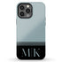 Large Custom Initials iPhone Case - Centered