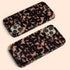 Tortoiseshell Custom Name iPhone Case