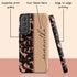Tortoiseshell Custom Calligraphy Name Galaxy Case