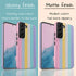 Pastel Rainbow Custom Name Galaxy Case