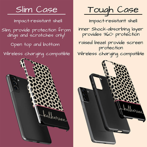 Abstract Patterns Personalized Name Galaxy Case