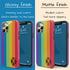 LGBTQ Pride Rainbow Custom Monogram iPhone Case