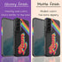 LGBTQ Pride Custom Dark Retro Name Galaxy Case