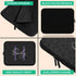 Dark Leopard Monogram Name Laptop Sleeve
