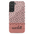 Speckled Dots Custom Name Galaxy Case